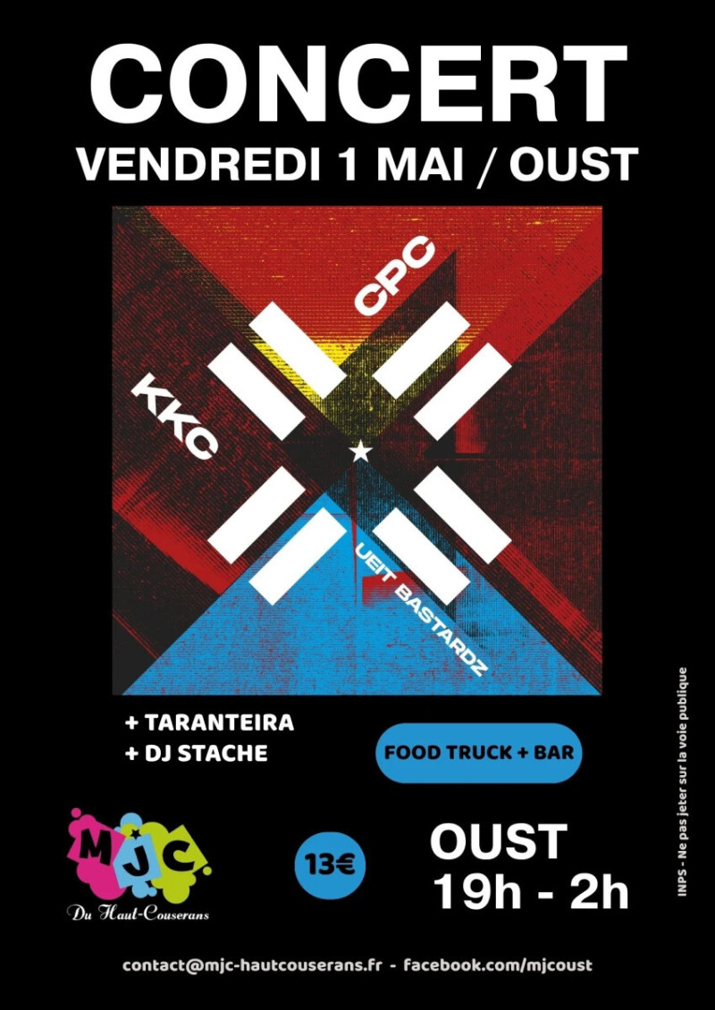 Concert avec KKCxCPC et Taranteira