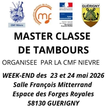 MASTER CLASSE DE TAMBOURS