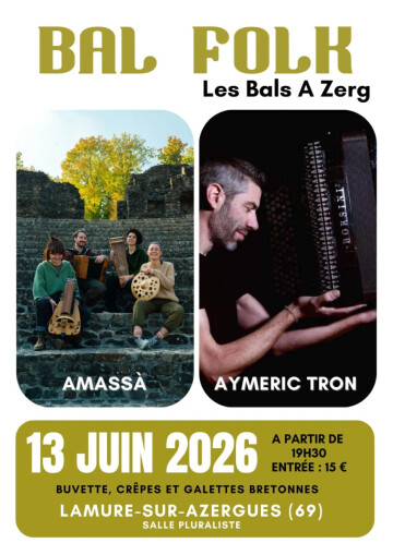 Bal folk avec Amassà et Kaléidoscope