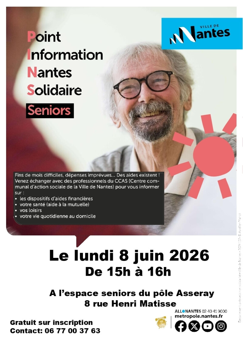 Point Informations Nantes Solidaire Seniors