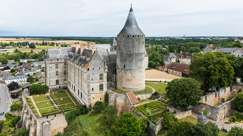A la découverte des deux jardins du château de Châteaudun