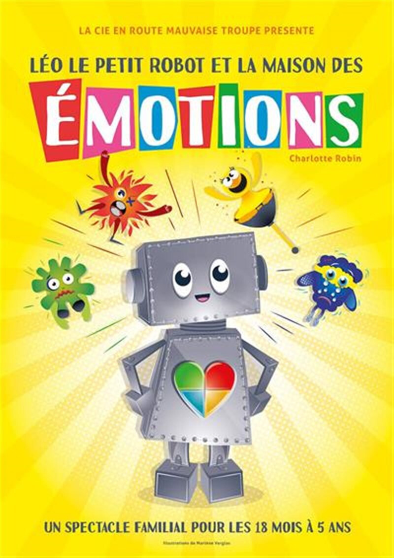 Léo, le petit robot et la maison des émotions