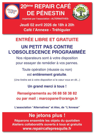 Repair café de Pénestin