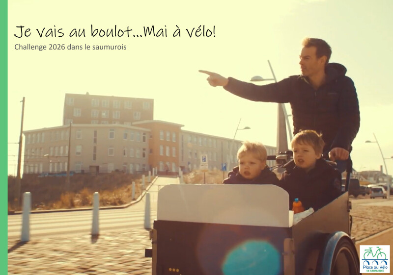 Au boulot...mai à vélo!