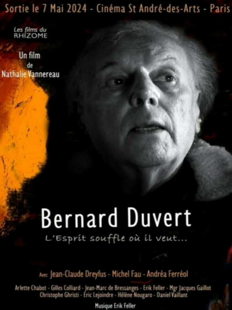 Bernard Duvert, l'Esprit souffle où il veut / Rencontre avec Nathalie Vannereau