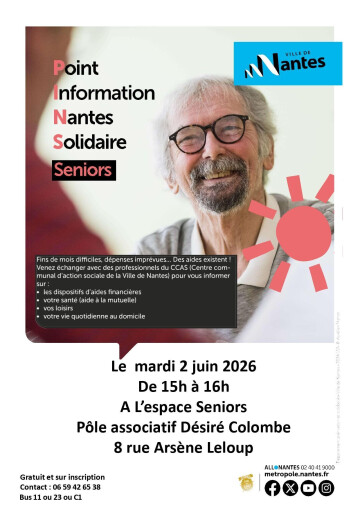 Point information Nantes Solidaire Seniors