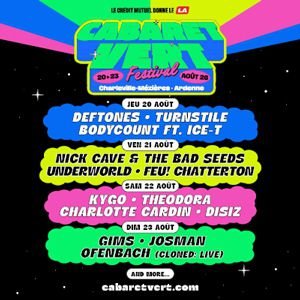 CABARET VERT : Pass 4 Jours