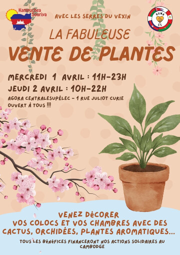 La fabuleuse vente de plantes