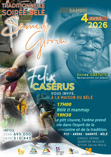 TRADITIONNELLE SOIRÉE BÈLÈ SAMEDI GLORIA