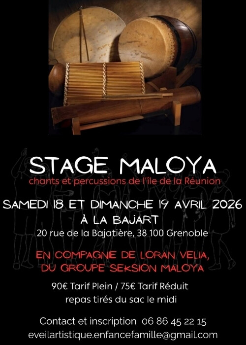 Stage MALOYA à Grenoble (38)