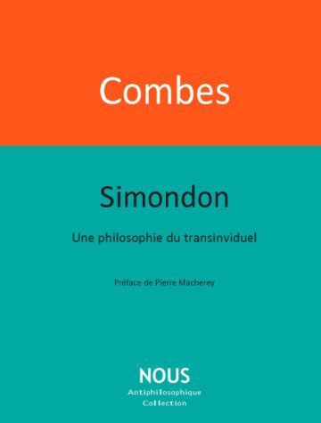Rencontre avec Murielle Combes autour de "Simondon - une Philosophie du Transindividuel"