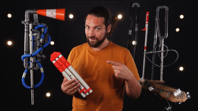 Concert de Nicolas Bras et ses instruments inventés