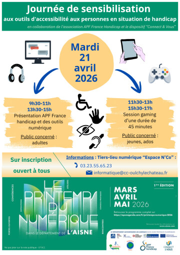 Sensibilisation aux outils numériques pour les personnes en situation de handicap