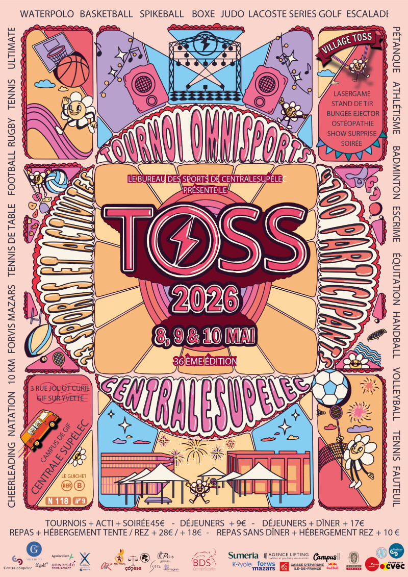 Le TOSS, grand tournoi omnisports étudiant