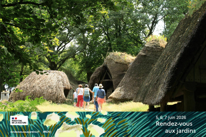 Rendez-vous au jardin du Village de l'an mil