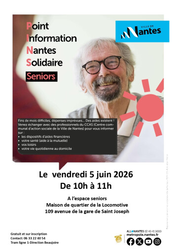Point information Nantes Solidaire Seniors