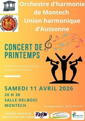 CONCERT DE PRINTEMPS DES HARMONIES