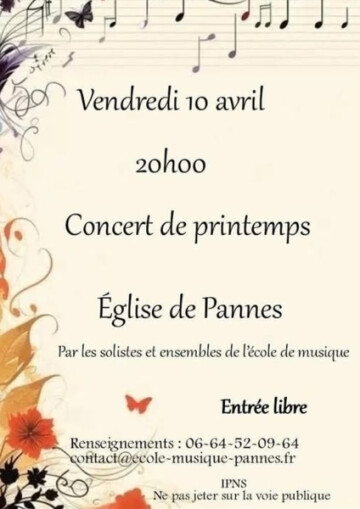 CONCERT DE PRINTEMPS