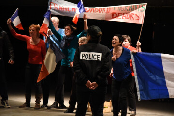 Compagnie NAJE : "La nuit qui vient" . Théâtre journal