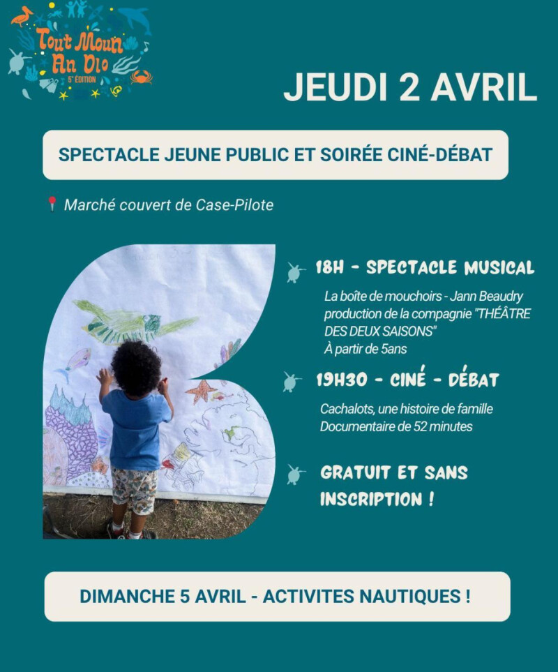 SPECTACLE JEUNE PUBLIC ET SOIRÉE CINÉ-DÉBAT