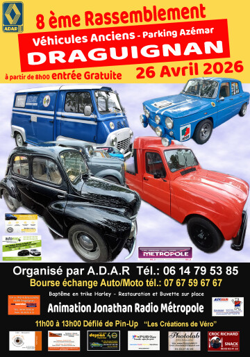 8e rassemblement de véhicules anciens