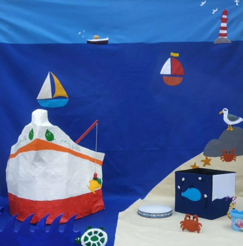 Lecture animées "L'été à la plage"