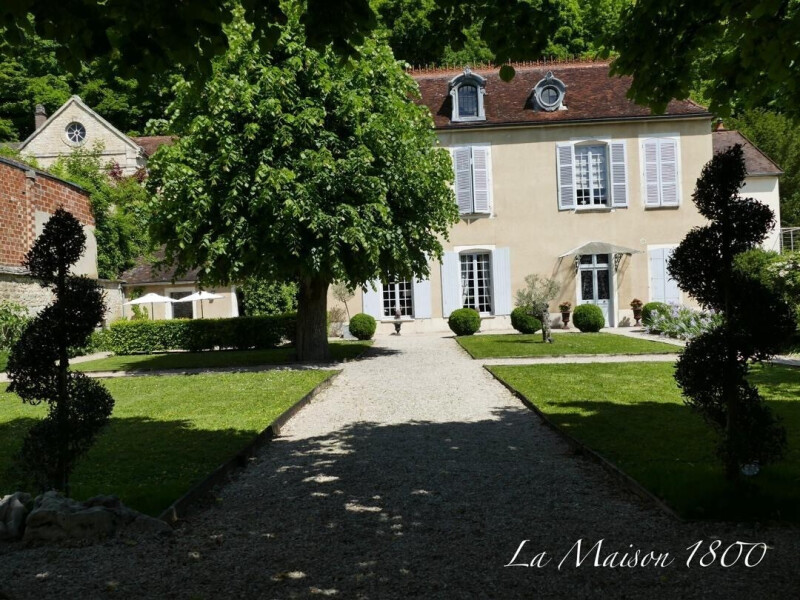 Visite du jardin de La Maison 1800