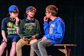 Spectacle des élèves collégiens du Conservatoire municipal de théâtre