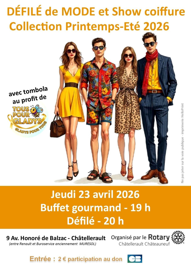 Défilé de Mode et Show Coiffure Collection Printemps-Eté 2026