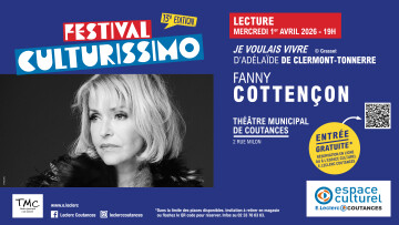 Festival Culturissimo - Lecture de Fanny Cottençon