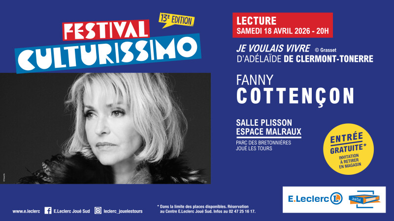 Festival Culturissimo - Lecture de Fanny Cottençon