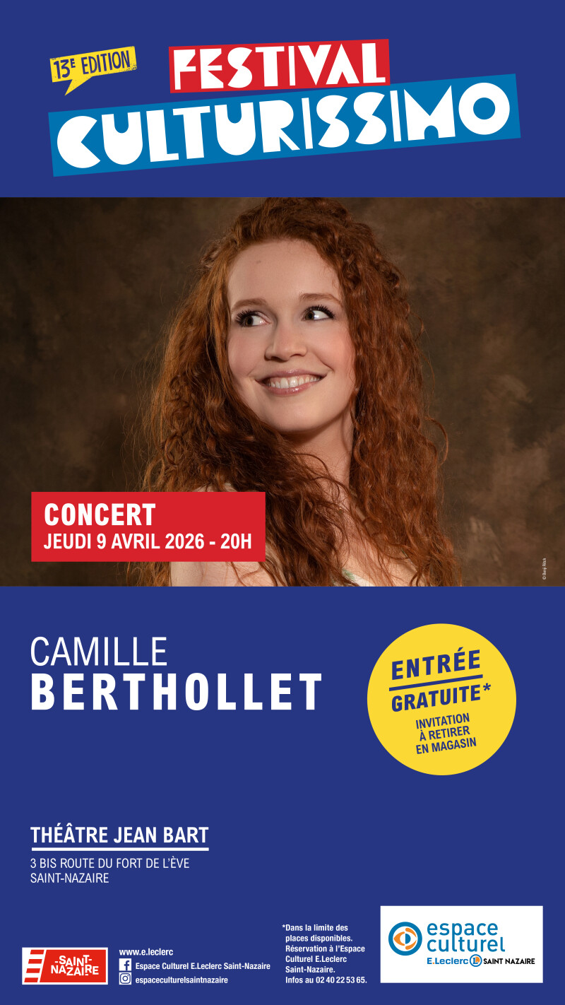 Festival Culturissimo - Concert de Camille Berthollet