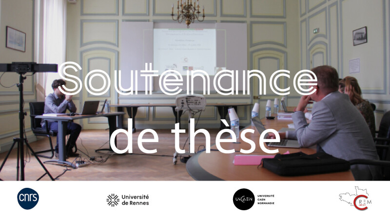 Soutenance de thèse de Madame Pauline MILLE