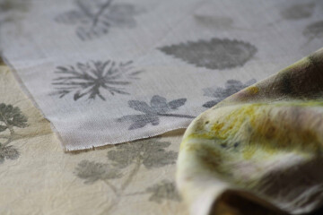 Atelier impressions végétales