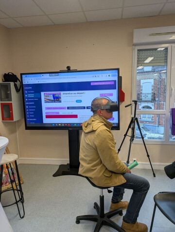 Découverte métiers casques à réalité virtuelle