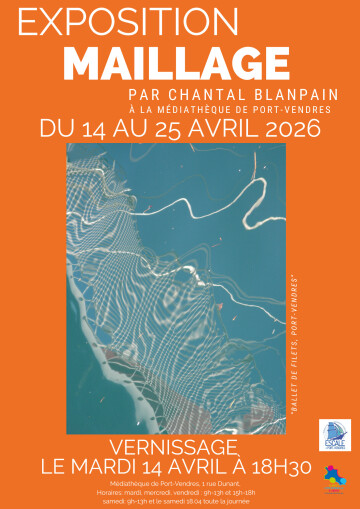 EXPOSITION de transferts photographiques manuels "MAILLAGE" 14 au 25 avril