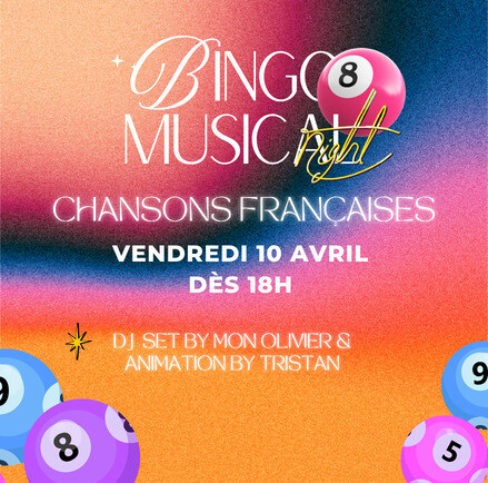 Loto Musical à La Rochelle : une soirée spéciale chansons françaises au GAÉE & Mercure