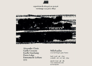 Ratures - Exposition collective