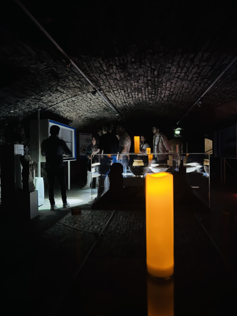 Visite à la lampe torche