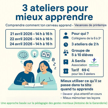 Ateliers collégiens : mieux apprendre