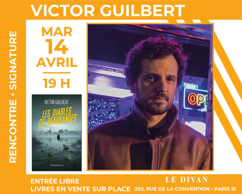 Soirée de lancement avec Victor Guilbert autour de son nouveau roman policier « Les Diables de Beausanges »