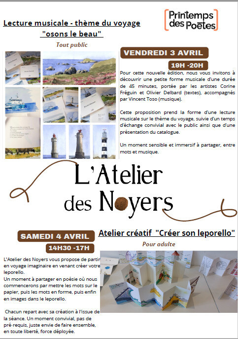 [RENCONTRE/LECTURE MUSICALE] Osons le Beau - L'Atelier des Noyers