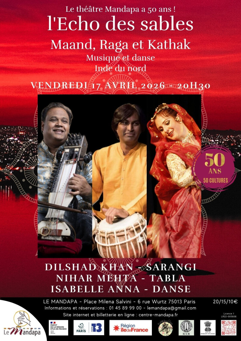 l'Echo des sables Maand, Raga et Kathak - Inde du nord