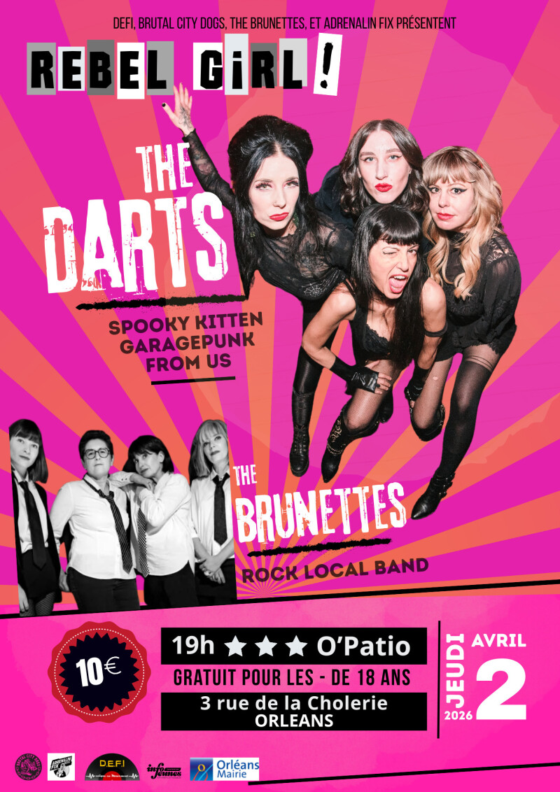 Concert THE DARTS et THE BRUNETTES