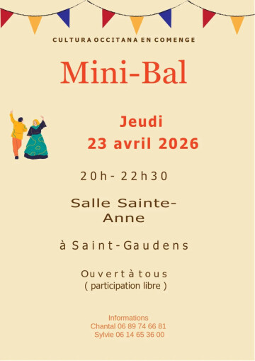 Mini Bal Danses traditionnelles et occitanes