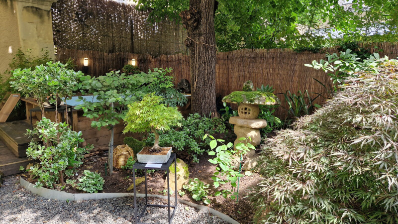 La maison Tanabata : contemplez un jardin japonais