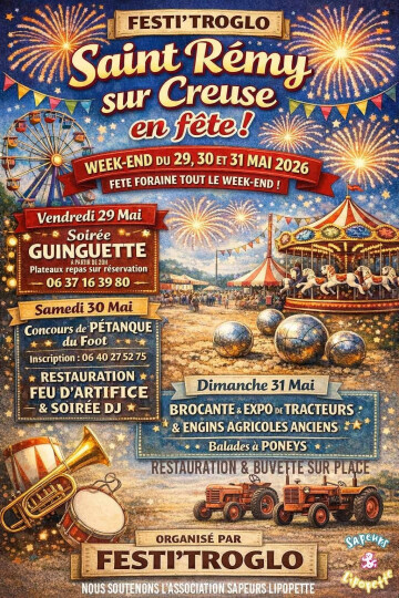 Saint-Rémy-sur-Creuse en Fête !