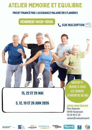 Ateliers mémoire et équilibre