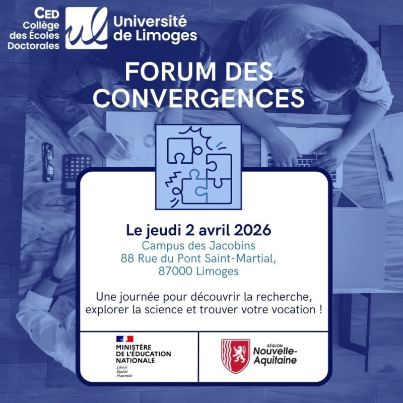 L’ENSIL-ENSCI au Forum des Convergences