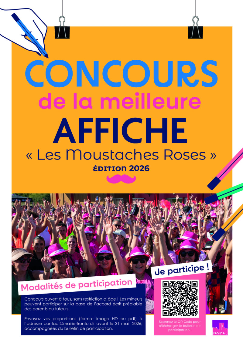 🎀🎉 Les Moustaches Roses – L’événement incontournable d’octobre à Fronton ! 🎉🎀